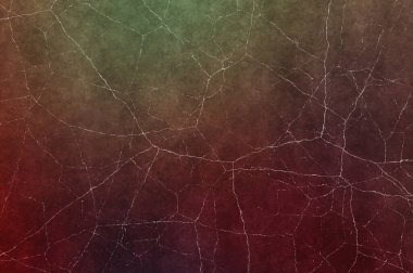 Çatlak grunge arka planı. Çatlak ve lekeli duvar kağıdı. Renkli çizilmiş şablon. Tasarımınız için doku ve elementler. Sıkıntılı desenli gotik duvar.