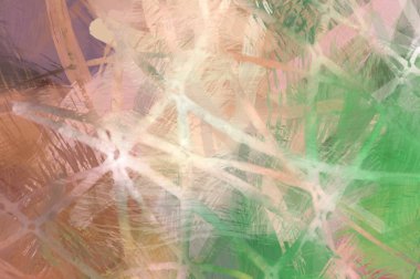 Soyut arkaplanda pürüzlü fırça darbeleri. Fırça boyası. Renkli boya darbeleri. Eşsiz duvar sanatı. Tuvaldeki modern sanat. Renkli çağdaş sanat eserleri.