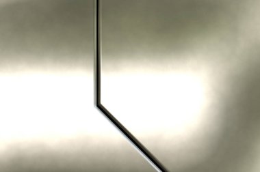 Üç boyutlu metalik doku. Uzay gemisi desenli yüzey. Aydınlık ve karanlık paneller. Fütürist soyut duvar kağıdı. Geometrik teknolojik yansıtıcı arkaplan.