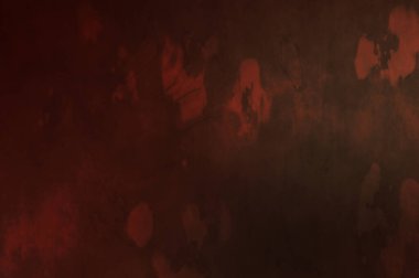 Gergin bir geçmişi ve sıkıntılı bir yapısı var. Renkli tozlu şablon. Tasarımınız için doku ve elementler. Çizik ve lekeli duvar kağıdı. Gotik duvar.