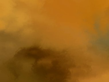 Modern fırça darbeleri. Poster, duvar sanatı, afiş, kart, kitap kapağı veya ambalaj için rahatlatıcı kompozisyonun yumuşak renkli çizimi. Pastel renklerle suluboya. 