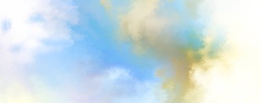 Modern fırça darbeleri. Poster, duvar sanatı, afiş, kart, kitap kapağı veya ambalaj için rahatlatıcı kompozisyonun yumuşak renkli çizimi. Pastel renklerle suluboya. 