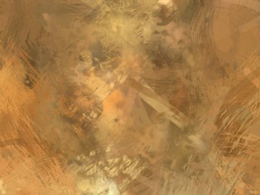 Soyut arkaplanda pürüzlü fırça darbeleri. Fırça boyası. Renkli boya darbeleri. Eşsiz duvar sanatı. Tuvaldeki modern sanat. Renkli çağdaş sanat eserleri.