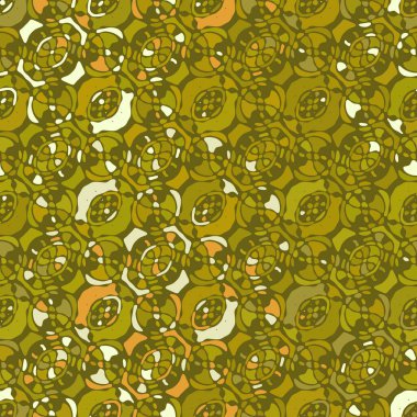 Yaratıcı karalama sanatı farklı şekil ve dokulara sahip kusursuz desen. Kolaj. Sanatsal arka plan. Soyut duvar kağıdı. Dekoratif hippi fayansları.