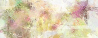 Soyut arkaplanda pürüzlü fırça darbeleri. Fırça boyası. Renkli boya darbeleri. Eşsiz duvar sanatı. Tuvaldeki modern sanat. Renkli çağdaş sanat eserleri.