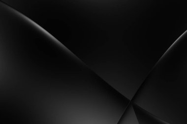 Web sitesi, poster, marka kimliği, broşür, sunum şablonu için lüks koyu bir arka plan. Dalgalı şekilli kaliteli tasarım. Dalgalanmalı soyut arkaplan. Pankart veya kapak tasarımı için dekorasyon.