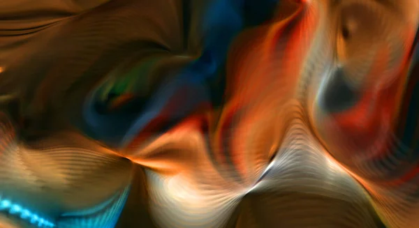 Абстрактна Ілюстрація Гойдалок Рухомими Стежками Відновлення Потоку Вібраційних Барвистих Форм — стокове фото