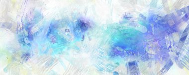 Soyut arkaplanda pürüzlü fırça darbeleri. Fırça boyası. Renkli boya darbeleri. Eşsiz duvar sanatı. Tuvaldeki modern sanat. Renkli çağdaş sanat eserleri.