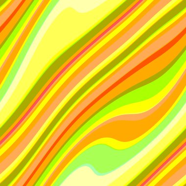 Renkli, dikişsiz şerit deseni. Soyut yüzey arkaplanı. Renkli duvar kağıtları. Retro parlak minimalist malzeme. Tekstil baskısı. Dekoratif motif.