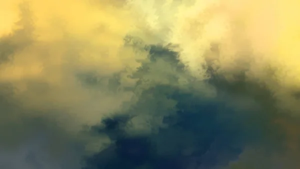 Modern Brush Strokes Painting Soft Color Painted Illustration Soothing Composition — Stock Photo, Image