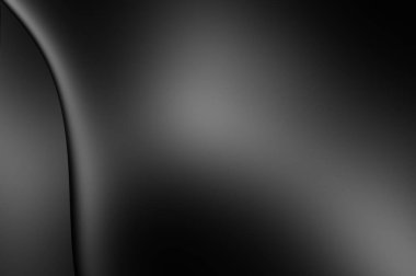 Web sitesi, poster, marka kimliği, broşür, sunum şablonu için lüks koyu bir arka plan. Dalgalı şekilli kaliteli tasarım. Dalgalanmalı soyut arkaplan. Pankart veya kapak tasarımı için dekorasyon.