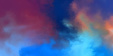 Modern fırça darbeleri. Poster, duvar sanatı, afiş, kart, kitap kapağı veya ambalaj için rahatlatıcı kompozisyonun yumuşak renkli çizimi. Pastel renklerle suluboya. 