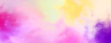 Modern fırça darbeleri. Poster, duvar sanatı, afiş, kart, kitap kapağı veya ambalaj için rahatlatıcı kompozisyonun yumuşak renkli çizimi. Pastel renklerle suluboya. 