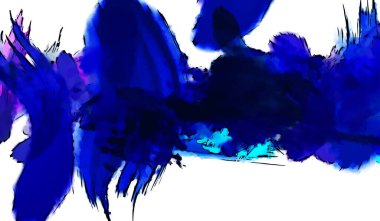 Mürekkep ve fosforlu kalemler yaratıcı çizimler. Beyaz arka planda boyama. El çizimi soyut renk dokuları. Poster, kart, davetiye, pankart, broşür, broşür için tasarım. Boyalı fırça darbeleri