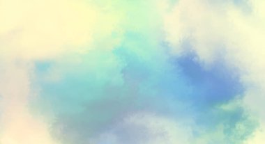 Modern fırça darbeleri. Poster, duvar sanatı, afiş, kart, kitap kapağı veya ambalaj için rahatlatıcı kompozisyonun yumuşak renkli çizimi. Pastel renklerle suluboya. 