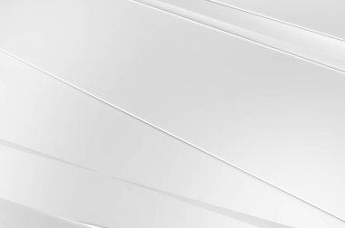 Soyut ışık fütüristik duvar kağıdı. Zarif, parlak çizgili arka plan. Geometrik katmanlı üç boyutlu beyaz arkaplan. Poster, broşür, sunum ve web sitesi için geometrik şablon tasarımı.