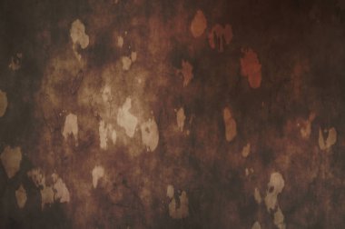 Gergin bir geçmişi ve sıkıntılı bir yapısı var. Renkli tozlu şablon. Tasarımınız için doku ve elementler. Çizik ve lekeli duvar kağıdı. Gotik duvar.