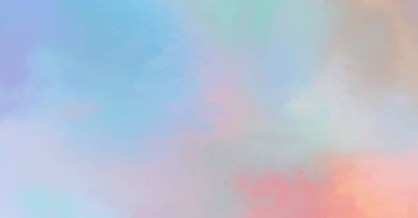 Modern fırça darbeleri. Poster, duvar sanatı, afiş, kart, kitap kapağı veya ambalaj için rahatlatıcı kompozisyonun yumuşak renkli çizimi. Pastel renklerle suluboya. 