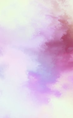 Modern fırça darbeleri. Poster, duvar sanatı, afiş, kart, kitap kapağı veya ambalaj için rahatlatıcı kompozisyonun yumuşak renkli çizimi. Pastel renklerle suluboya. 