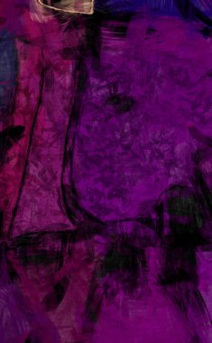 Tuval üzerinde etkileyici fırçalanmış resim. Kaotik resim. Taranmış Boyalı Soyut Arkaplan. Fırça darbesi ile boyanmış. Kaos duvarı sanatı. Sanatsal canlılık ve renkli duvar kağıdı.