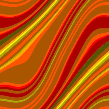 Renkli, dikişsiz şerit deseni. Soyut yüzey arkaplanı. Renkli duvar kağıtları. Retro parlak minimalist malzeme. Tekstil baskısı. Dekoratif motif.