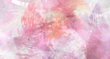 Soyut arkaplanda pürüzlü fırça darbeleri. Fırça boyası. Renkli boya darbeleri. Eşsiz duvar sanatı. Tuvaldeki modern sanat. Renkli çağdaş sanat eserleri.