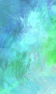 Soyut arkaplanda pürüzlü fırça darbeleri. Fırça boyası. Renkli boya darbeleri. Eşsiz duvar sanatı. Tuvaldeki modern sanat. Renkli çağdaş sanat eserleri.