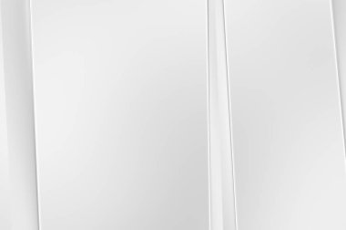 Soyut ışık fütüristik duvar kağıdı. Zarif, parlak çizgili arka plan. Geometrik katmanlı üç boyutlu beyaz arkaplan. Poster, broşür, sunum ve web sitesi için geometrik şablon tasarımı.