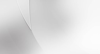 3 boyutlu illüstrasyon. Beyaz kıvrımlı yüzey. Lüks dokuma duvar kağıdı. Zarif bir zemin. Soyut fütüristik geçmiş. Minimalist geometrik kapak tasarımı. Çarpık beyaz çizgiler.