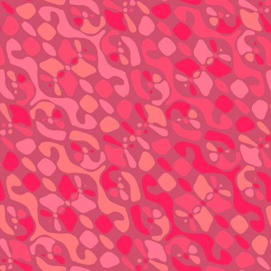 Yaratıcı karalama sanatı farklı şekil ve dokulara sahip kusursuz desen. Kolaj. Sanatsal arka plan. Soyut duvar kağıdı. Dekoratif hippi fayansları.