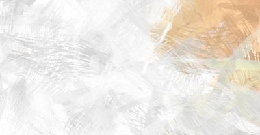 Soyut arkaplanda pürüzlü fırça darbeleri. Fırça boyası. Renkli boya darbeleri. Eşsiz duvar sanatı. Tuvaldeki modern sanat. Renkli çağdaş sanat eserleri.