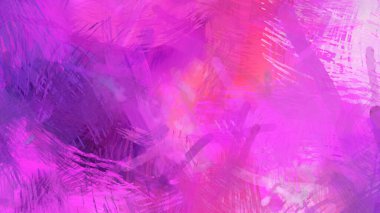 Soyut arkaplanda pürüzlü fırça darbeleri. Fırça boyası. Renkli boya darbeleri. Eşsiz duvar sanatı. Tuvaldeki modern sanat. Renkli çağdaş sanat eserleri.