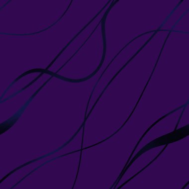 Dalgalı yansıtıcı çizgilerin kusursuz deseni. Lüks minimalist malzeme. Süs dalgasıyla dekoratif motif. Web, kartvizit, davetiye, poster, tekstil baskısı için zarif duvar kağıdı.