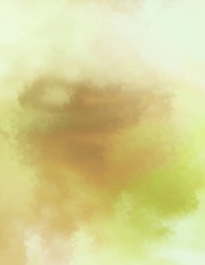 Modern fırça darbeleri. Poster, duvar sanatı, afiş, kart, kitap kapağı veya ambalaj için rahatlatıcı kompozisyonun yumuşak renkli çizimi. Pastel renklerle suluboya. 