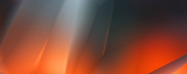 Light reflection abstraction. Fractal background. Geometric composition abstract wallpaper. Minimalist geometrical backdrop. Design for poster, brochure, presentation, website.