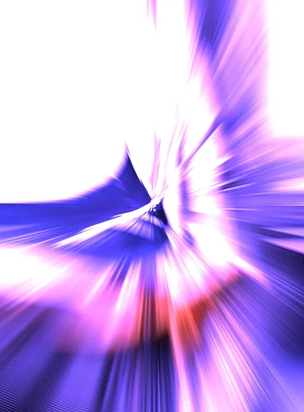 Красочные Яркие Вспышки Световой Энергии Искривлённый Графический Фон Динамическая Вспышка — стоковое фото