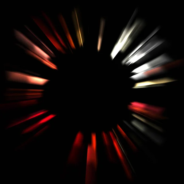 Cool Background Vivid Vibrant Light Flares Colorful Glossy Lights Display — ストック写真