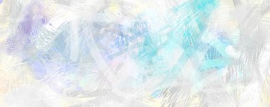 Soyut arkaplanda pürüzlü fırça darbeleri. Fırça boyası. Renkli boya darbeleri. Eşsiz duvar sanatı. Tuvaldeki modern sanat. Renkli çağdaş sanat eserleri.