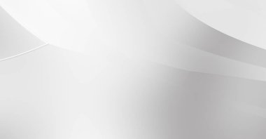 3 boyutlu illüstrasyon. Beyaz kıvrımlı yüzey. Lüks dokuma duvar kağıdı. Zarif bir zemin. Soyut fütüristik geçmiş. Minimalist geometrik kapak tasarımı. Çarpık beyaz çizgiler.