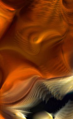 Hareketli girdapların soyut çizimi. Titreşimli renkli kıvrımların dönen akışı. Kıvrımlı ve kıvrımlı arka plan ve çizgiler. Garip duvar kâğıdı tasarımı. Dalgalanma arkaplanı.