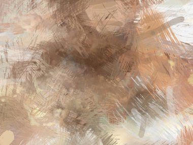 Soyut arkaplanda pürüzlü fırça darbeleri. Fırça boyası. Renkli boya darbeleri. Eşsiz duvar sanatı. Tuvaldeki modern sanat. Renkli çağdaş sanat eserleri.