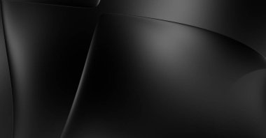 Web sitesi, poster, marka kimliği, broşür, sunum şablonu için lüks koyu bir arka plan. Dalgalı şekilli kaliteli tasarım. Dalgalanmalı soyut arkaplan. Pankart veya kapak tasarımı için dekorasyon.