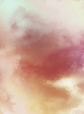 Modern fırça darbeleri. Poster, duvar sanatı, afiş, kart, kitap kapağı veya ambalaj için rahatlatıcı kompozisyonun yumuşak renkli çizimi. Pastel renklerle suluboya. 