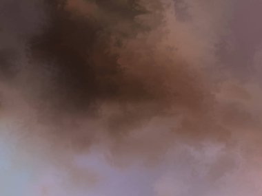 Modern fırça darbeleri. Poster, duvar sanatı, afiş, kart, kitap kapağı veya ambalaj için rahatlatıcı kompozisyonun yumuşak renkli çizimi. Pastel renklerle suluboya. 