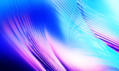 Soyut, enerjik bir arkaplan. Renkli, dalgalı duvar kâğıdı. Grafik konsept çizimi. Yumuşak dalgalı çizgiler. Girdap gibi renkli canlı şekiller..