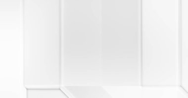 3 boyutlu geometrik arkaplan. Fütürist şablon. Minimalist zarif zemin. Son moda lüks kompozisyon. Karanlık elementleri olan birinci sınıf soyut duvar kâğıdı. Poster, broşür, sunum için tasarım.