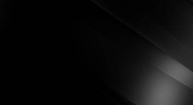 Geometrik katmanlı 3 boyutlu siyah arkaplan. Soyut koyu fütüristik duvar kağıdı. Zarif, parlak çizgili arka plan. Poster, broşür, sunum ve web sitesi için geometrik şablon tasarımı.