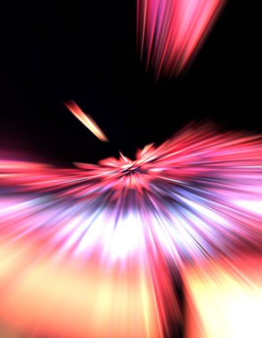 Renkli ışık enerjisi parlamaları. Çarpık grafik hareket arkaplanı. Dinamik patlama flaşı. Hızlanma efekti. Hızlı yüksek hız bulanıklaştırma arkaplanı. Işık teknolojisi soyut duvar kağıdı.