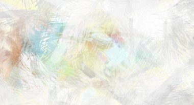 Soyut arkaplanda pürüzlü fırça darbeleri. Fırça boyası. Renkli boya darbeleri. Eşsiz duvar sanatı. Tuvaldeki modern sanat. Renkli çağdaş sanat eserleri.