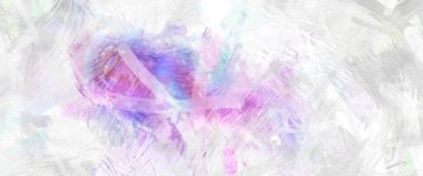 Soyut arkaplanda pürüzlü fırça darbeleri. Fırça boyası. Renkli boya darbeleri. Eşsiz duvar sanatı. Tuvaldeki modern sanat. Renkli çağdaş sanat eserleri.